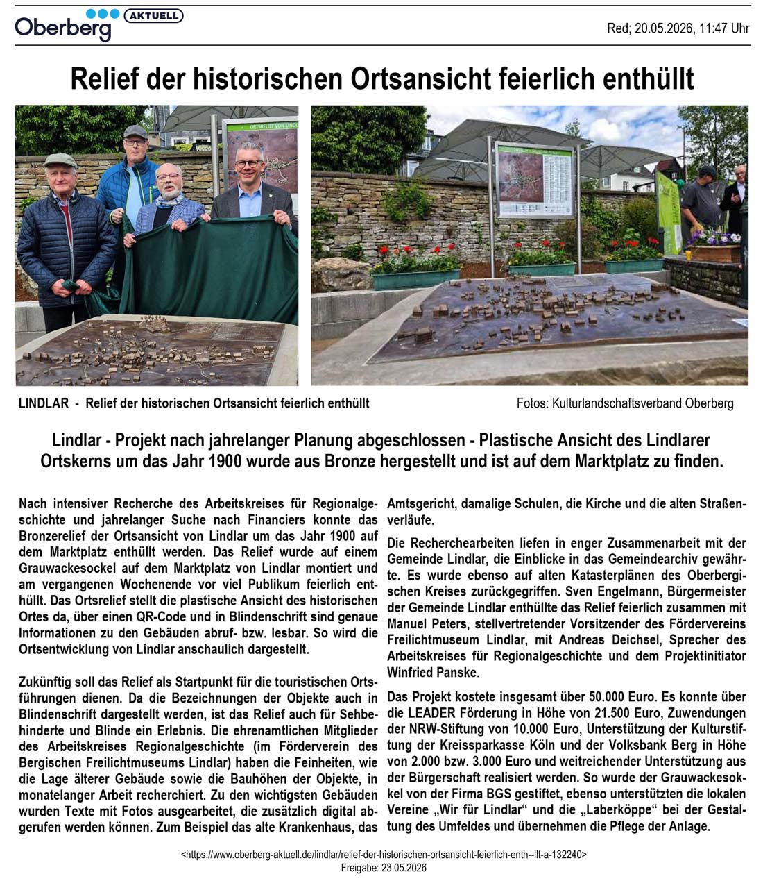 260520-OA-Einweihung-Lindlar-Relief-(Pressespiegel)-AKR-(FG_